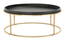 Zuo Modern Jahre Coffee Table Black & Brass - 109385