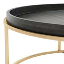 Zuo Modern Jahre Coffee Table Black & Brass - 109385