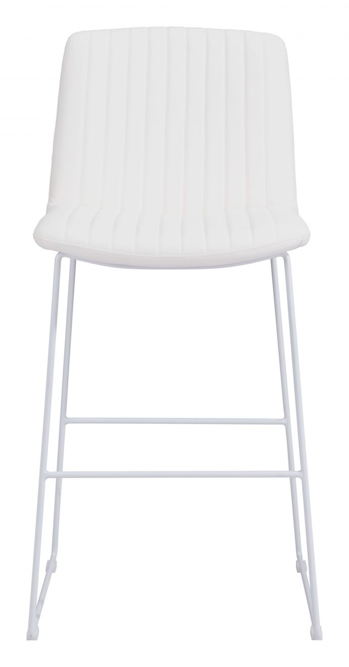 Zuo Modern Mode Bar Chair White - 109483 - 2 chairs per order