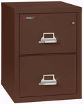 FireKing 2 Drawers Letter  25 - 25-Inch Deep High-Security Vertical File - 2-1825-C