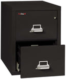 FireKing 2 Drawers Letter 31 1/2" Depth Classic High Security Vertical File Cabinet - 2-1831-C