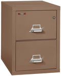 FireKing 2 Drawers Letter 31 1/2" Depth Classic High Security Vertical File Cabinet - 2-1831-C