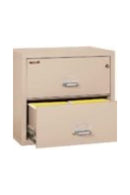 FireKing 2 Drawers Lateral 31" Wide Classic High Security Lateral File Cabinet - 2-3122-C