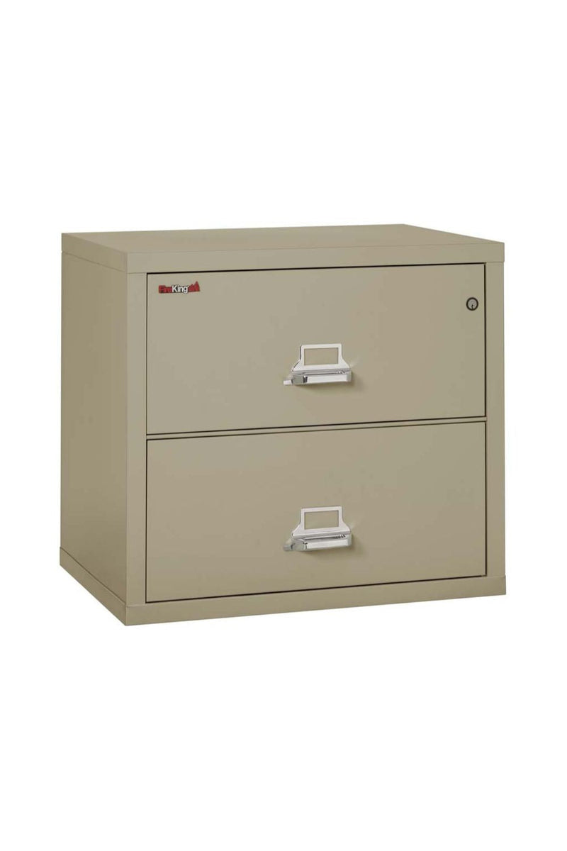 FireKing 2 Drawers Lateral 31" Wide Classic High Security Lateral File Cabinet - 2-3122-C