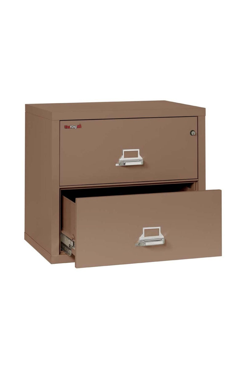 FireKing 2 Drawers Lateral 31" Wide Classic High Security Lateral File Cabinet - 2-3122-C