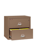 FireKing 2 Drawers Lateral 31" Wide Classic High Security Lateral File Cabinet - 2-3122-C