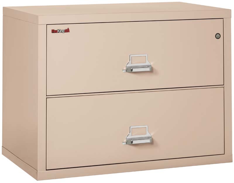 FireKing 2 Drawers Lateral 38" Wide Classic High Security Lateral File Cabinet - 2-3822-C