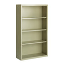 Colección de estanterías de acero Office Source, estantería metálica de 4 estantes, 60" de alto - OSB4SLF60