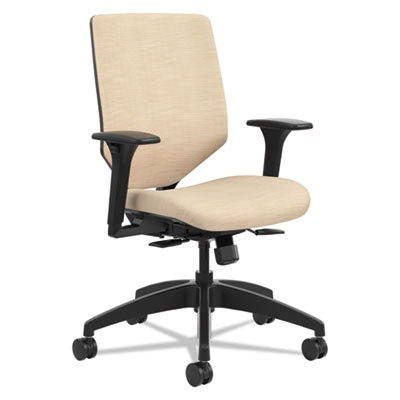 HON Solve Series Upholstered Mid-back Task Chair