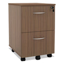 Alera Valencia Series Mobile Pedestal, Left or Right, 2 Legal/Letter-Size File Drawers - ALEVA582816