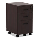 Alera Valencia Series Mobile Pedestal File, Left/Right, 3-Drawer - ALEVA572816