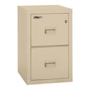 FireKing 2 Drawers Let./Leg. 22" Depth Turtle - Space-Saving Vertical File Cabinet - 2R1822-C