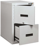 FireKing FireShield - Space-Saving Vertical File Cabinet with Safe - 2S1822-DBSSF