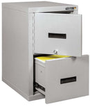 FireKing FireShield - Space-Saving Vertical File Cabinet with Safe - 2S1822-DBSSF
