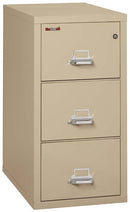 FireKing 3 Drawers Letter 31 1/2" Depth Classic High Security Vertical File Cabinet - 3-1831-C