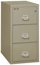 FireKing 3 Drawers Letter 31 1/2" Depth Classic High Security Vertical File Cabinet - 3-1831-C