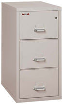FireKing 3 Drawers Letter 31 1/2" Depth Classic High Security Vertical File Cabinet - 3-1831-C