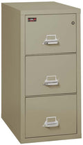 FireKing 3 Drawers Legal 32" Depth 2 Hour Vertical High-Security File Cabinet -  3-2144-2