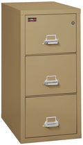 FireKing 3 Drawers Legal 32" Depth 2 Hour Vertical High-Security File Cabinet -  3-2144-2