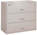 FireKing 3 Drawers Lateral 44" Wide Classic High Security Lateral File Cabinet - 3-4422-C