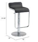 Zuo Modern Equino Barstool