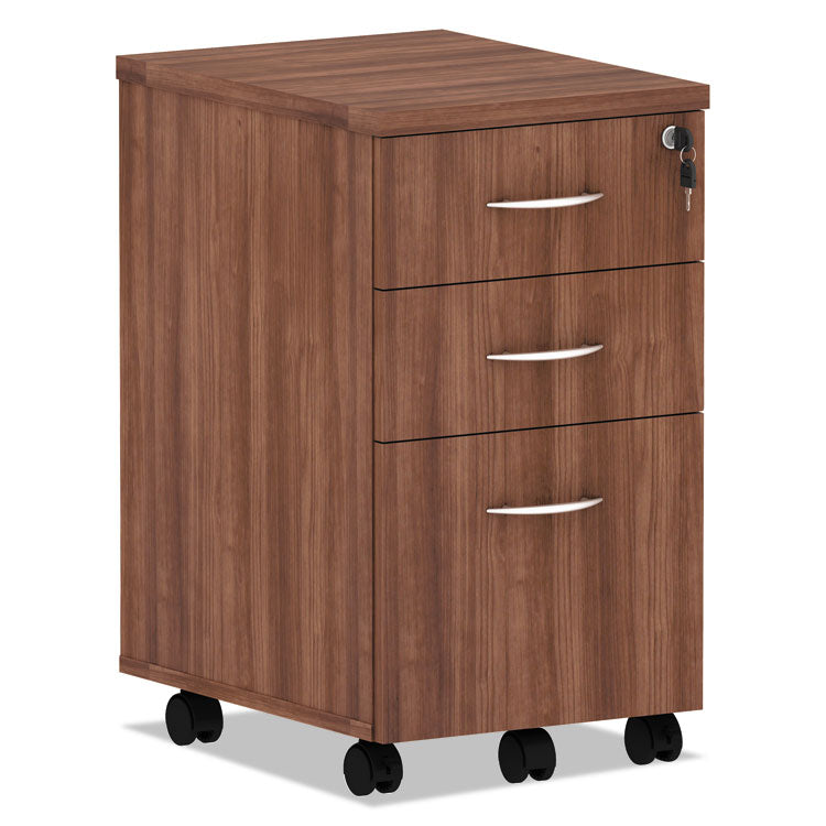 Alera Valencia Series Mobile Pedestal File, Left/Right, 3-Drawer - ALEVA572816