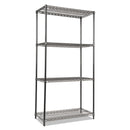 Alera Wire Shelving Starter Kit, Four-Shelf - ALESW50
