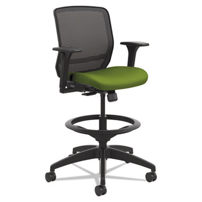 HON Quotient Series Mesh Mid-Back Task Stool (Green Seat)