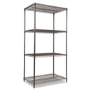 Alera Wire Shelving Starter Kit, Four-Shelf - ALESW50