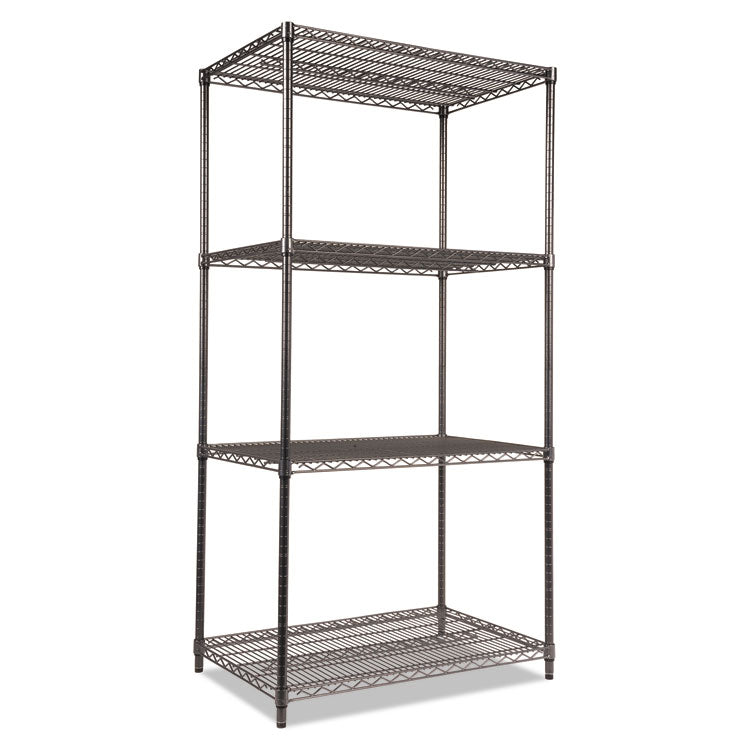 Alera Wire Shelving Starter Kit, Four-Shelf - ALESW50