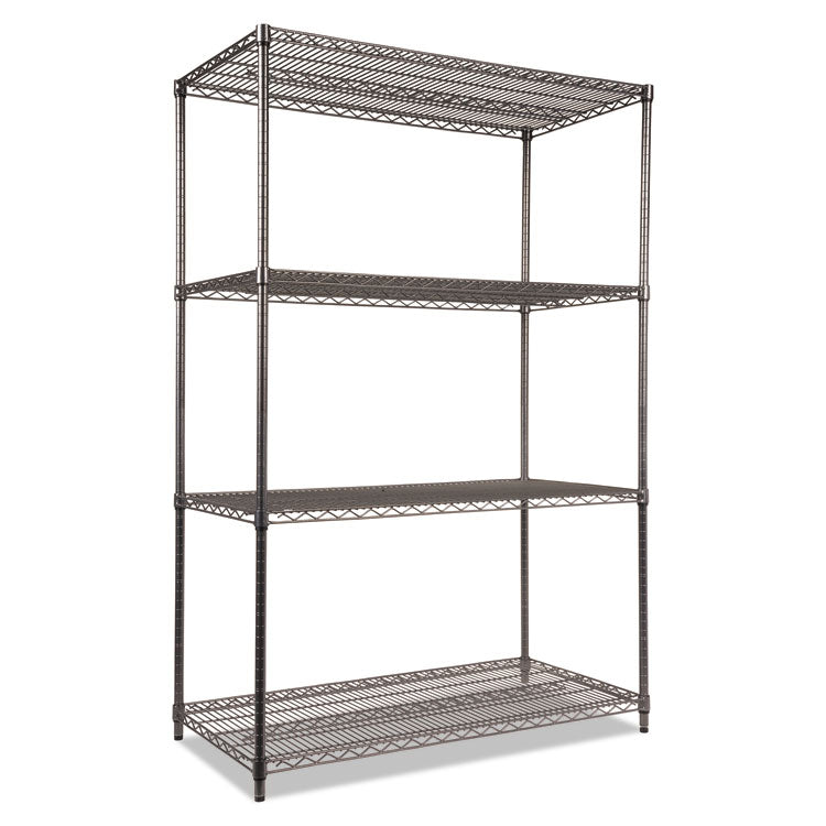 Alera Wire Shelving Starter Kit, Four-Shelf - ALESW50