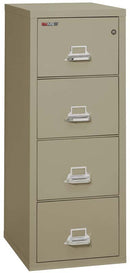 FireKing 4 Drawers Letter 25 - 25-Inch Deep High-Security Vertical File - 4-1825-C