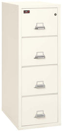 FireKing 4 Drawers Letter 31" Depth 2 Hour Vertical High-Security File Cabinet - 4-1956