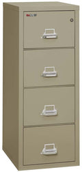 FireKing 4 Drawers Legal  25 - 25-Inch Deep High-Security Vertical File - 4-2125-C