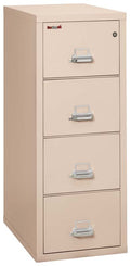 FireKing 4 Drawers Legal 31 1/2" Depth Classic High Security Vertical File Cabinet - 4-2131-C