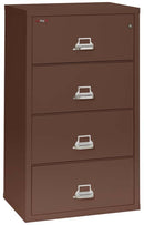 FireKing 4 Drawers Lateral 31" Wide Classic High Security Lateral File Cabinet - 4-3122-C