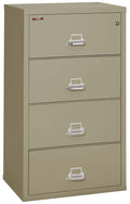 FireKing 4 Drawers Lateral 31" Wide Classic High Security Lateral File Cabinet - 4-3122-C