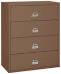 FireKing 4 Drawers Lateral 44" Wide Classic High Security Lateral File Cabinet - 4-4422-C