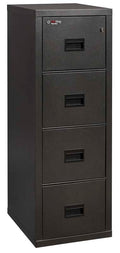 FireKing 4 Drawers Let/Leg. 22" Depth Turtle - Space-Saving Vertical File Cabinet - 4R1822-C