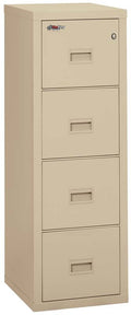 FireKing 4 Drawers Let/Leg. 22" Depth Turtle - Space-Saving Vertical File Cabinet - 4R1822-C