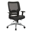 Office Star Products - Black Vertical Mesh Back Chair - 63-E3T17C63C