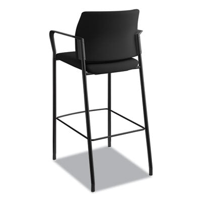 HON Accommodate Series Cafe Stool with Fixed Arms