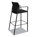 HON Accommodate Series Cafe Stool with Fixed Arms