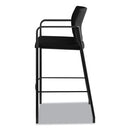 HON Accommodate Series Cafe Stool with Fixed Arms