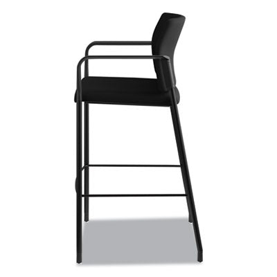 HON Accommodate Series Cafe Stool with Fixed Arms