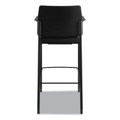 HON Accommodate Series Cafe Stool with Fixed Arms