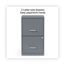 Alera Soho Vertical File Cabinet, 2 Drawers: File/File, Letter - ALESVF1824