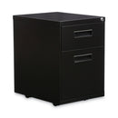 Alera File Pedestal, Left or Right, 2-Drawers: Box/File, Legal/Letter - ALEPABF