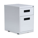 Alera File Pedestal, Left or Right, 2-Drawers: Box/File, Legal/Letter - ALEPABF