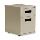 Alera File Pedestal, Left or Right, 2-Drawers: Box/File, Legal/Letter - ALEPABF